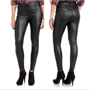 Faded Glory Faux leather jeggings